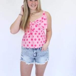 Pretty in Pink One-Shoulder Ruffle Top
